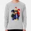 ssrcolightweight sweatshirtmensheather greyfrontsquare productx1000 bgf8f8f8 14 - YuYu Hakusho Shop