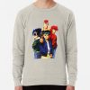 ssrcolightweight sweatshirtmensoatmeal heatherfrontsquare productx1000 bgf8f8f8 14 - YuYu Hakusho Shop