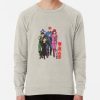 ssrcolightweight sweatshirtmensoatmeal heatherfrontsquare productx1000 bgf8f8f8 22 - YuYu Hakusho Shop