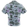 Hiei Yuyu Hakusho Short Sleeve Hawaiian Shirt BACK mockup - YuYu Hakusho Shop