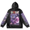 hiei Flat Hoodie back - YuYu Hakusho Shop