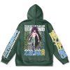 yusuke Flat Hoodie back 1 - YuYu Hakusho Shop