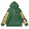 yusuke Flat Hoodie front 2 - YuYu Hakusho Shop